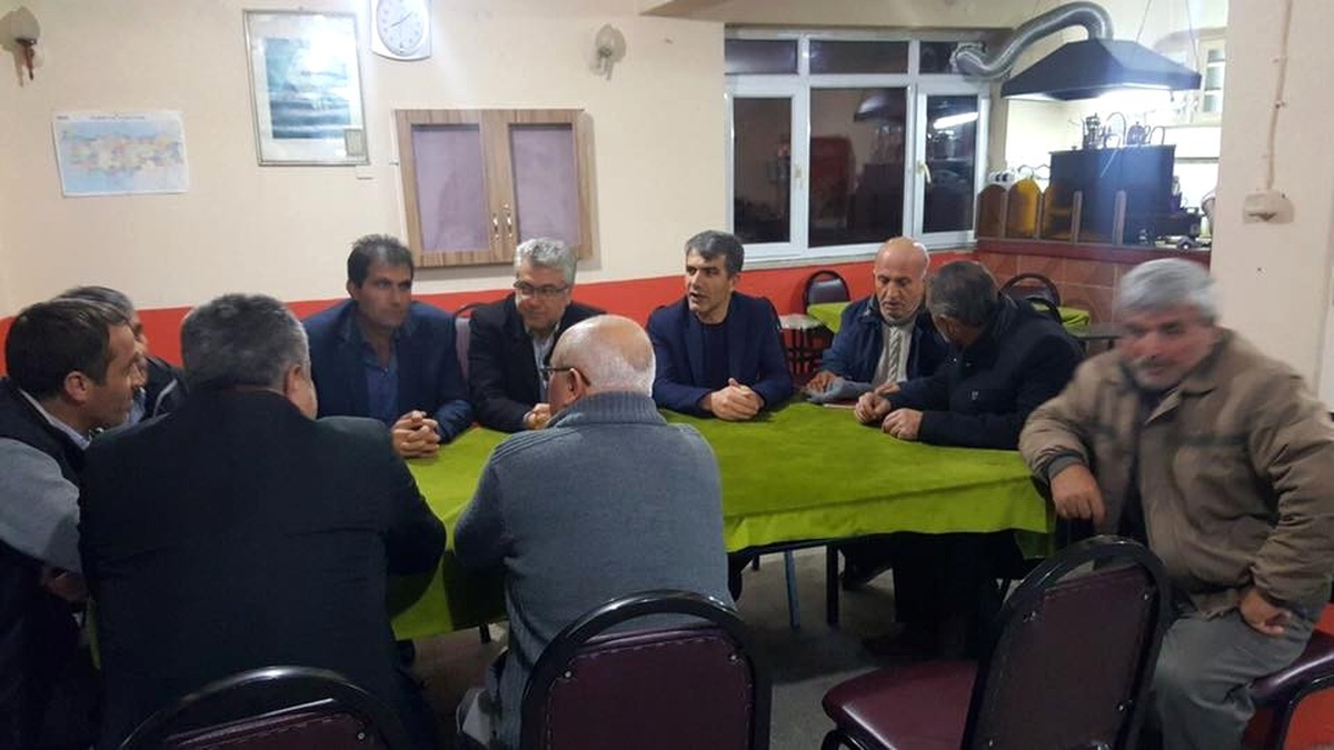 AK Parti Merkez İlçe Teşkilatı\'ndan Köy Ziyaretleri
