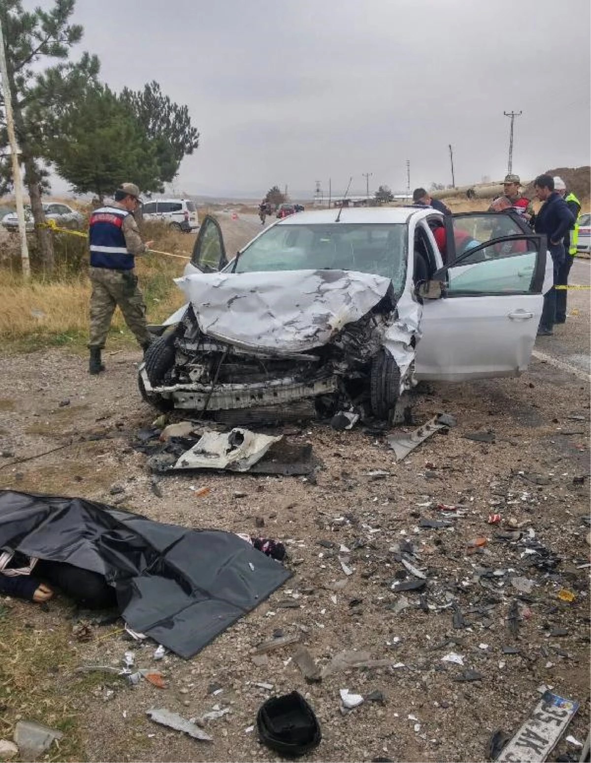Amasya\'da Trafik Kazası: 1 Ölü, 5 Yaralı