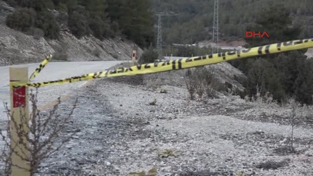 Antalya Cesedi Kar Yağınca Yakamamışlar