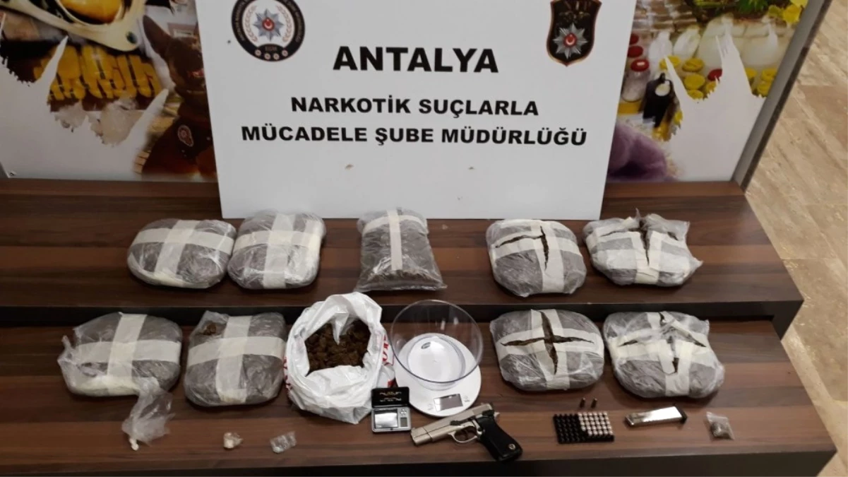 Antalya Merkezli Uyuşturucu Operasyonu: 11 Gözaltı