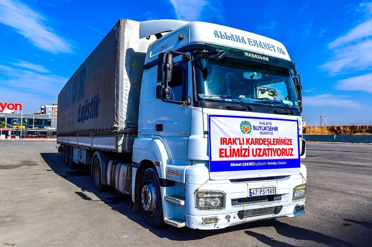 Büyükşehir\'den Iraklı Depremzedelere Yardım