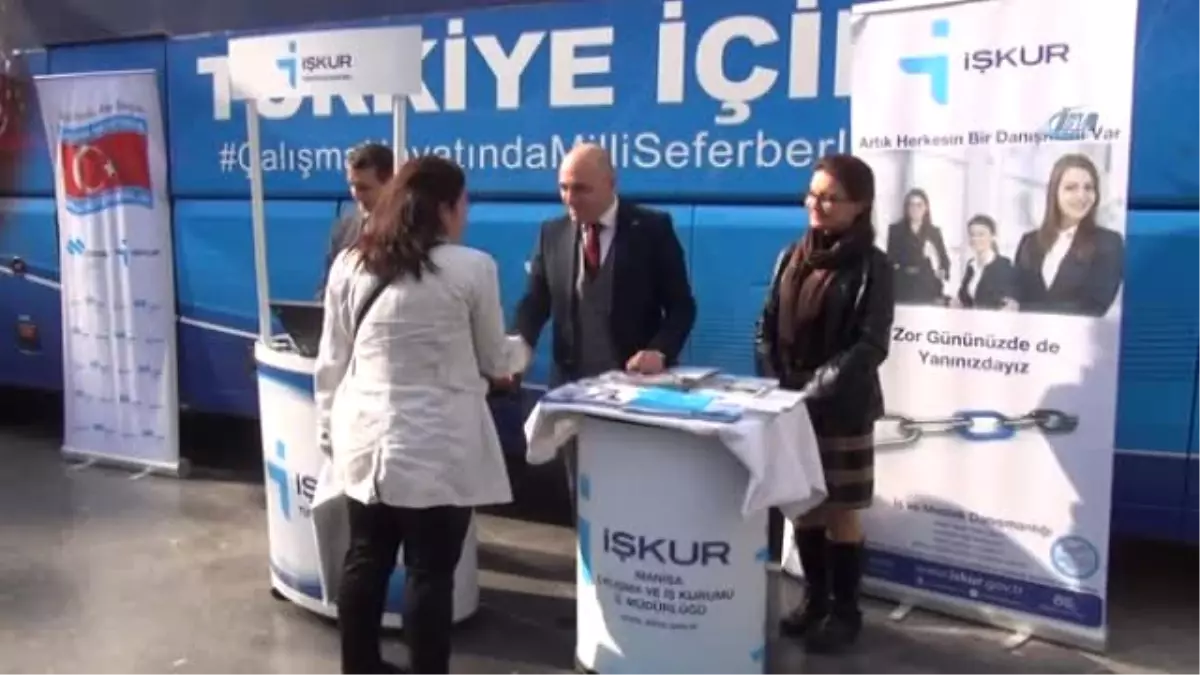 Çalışma Hayatında Milli Seferberlik\' Tırı 45\'inci Durağı Manisa\'da