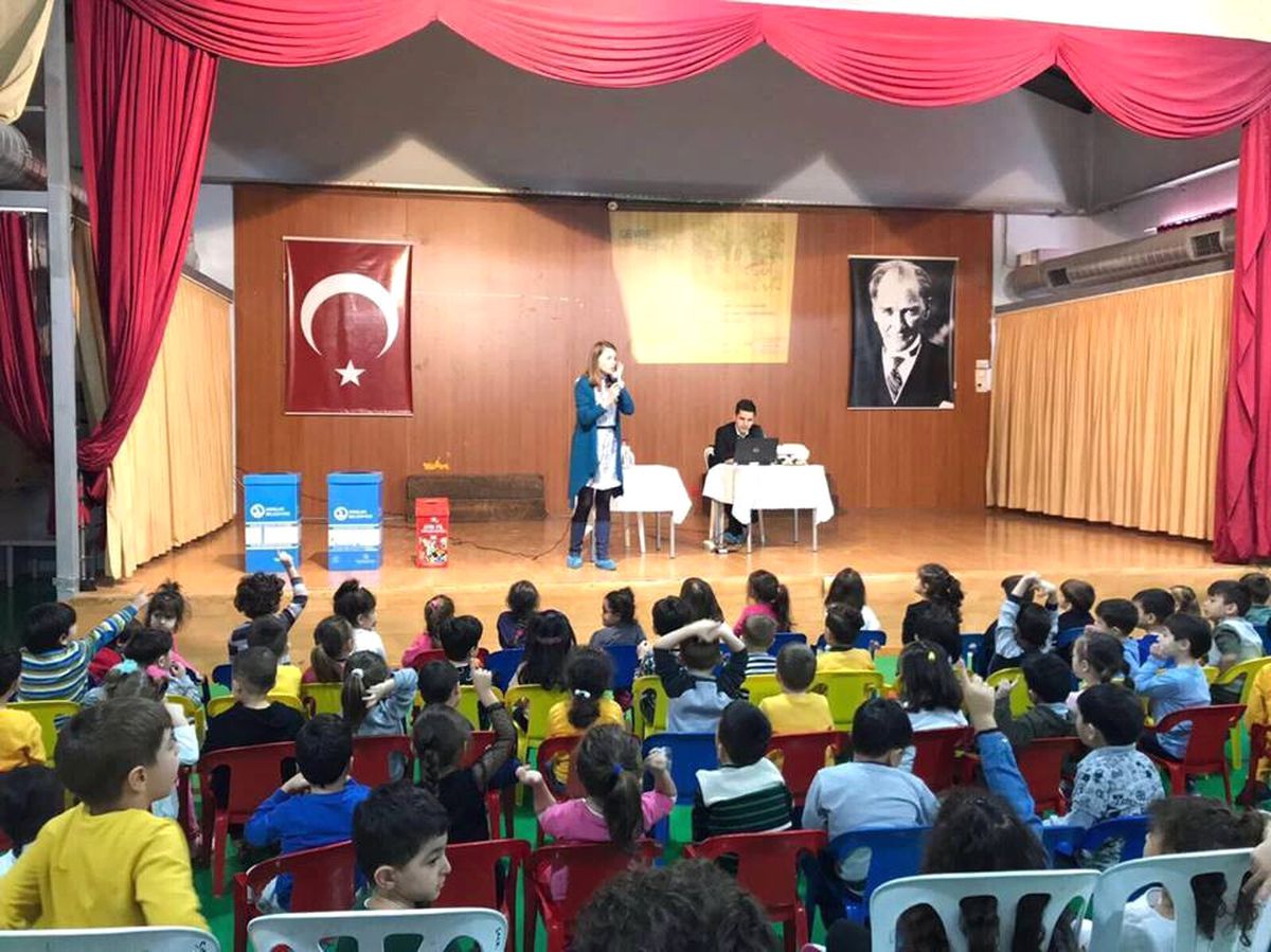 Çevreci Miniklere Geri Dönüşüm Eğitimi