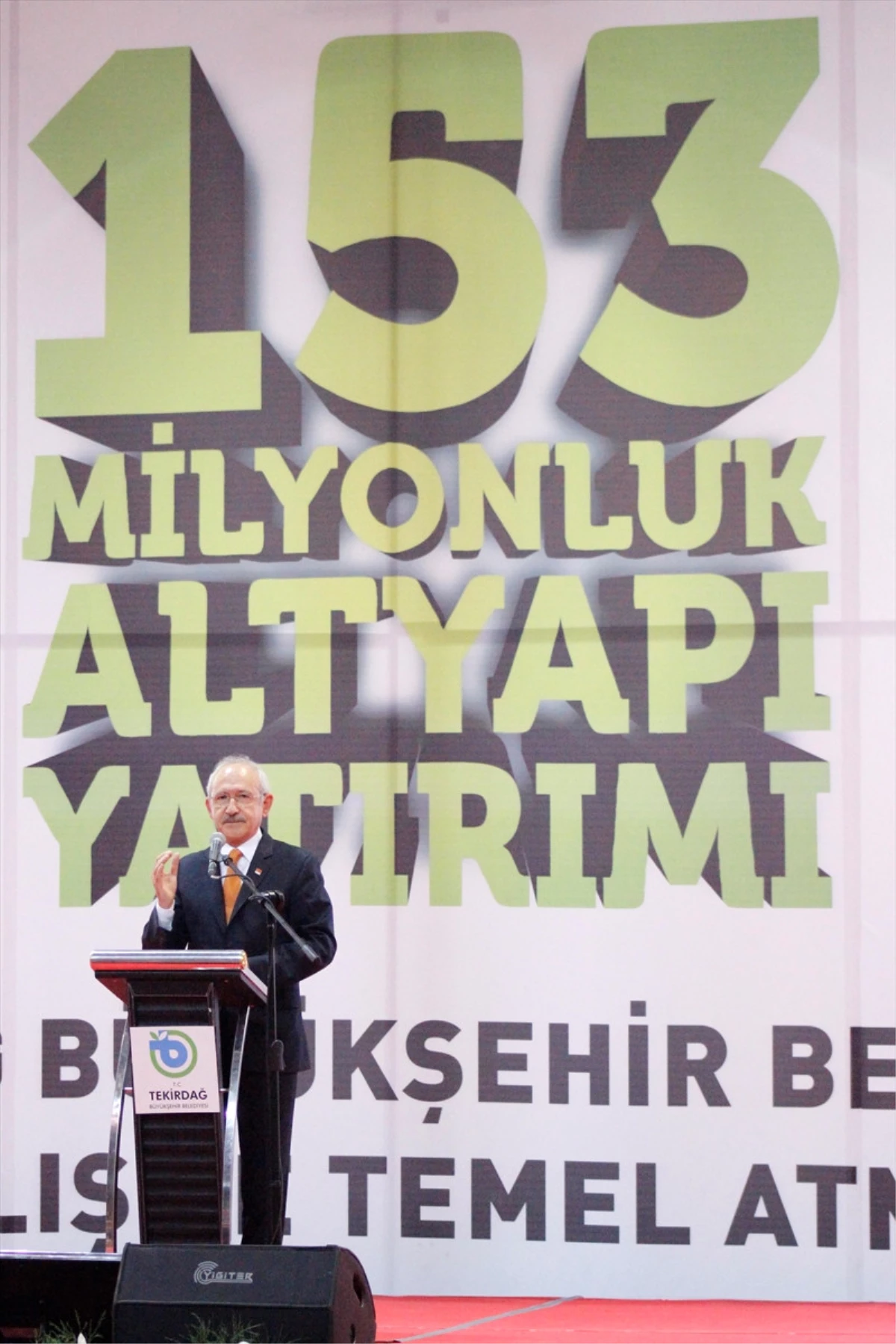 CHP Genel Başkanı Kılıçdaroğlu, Tekirdağ\'da