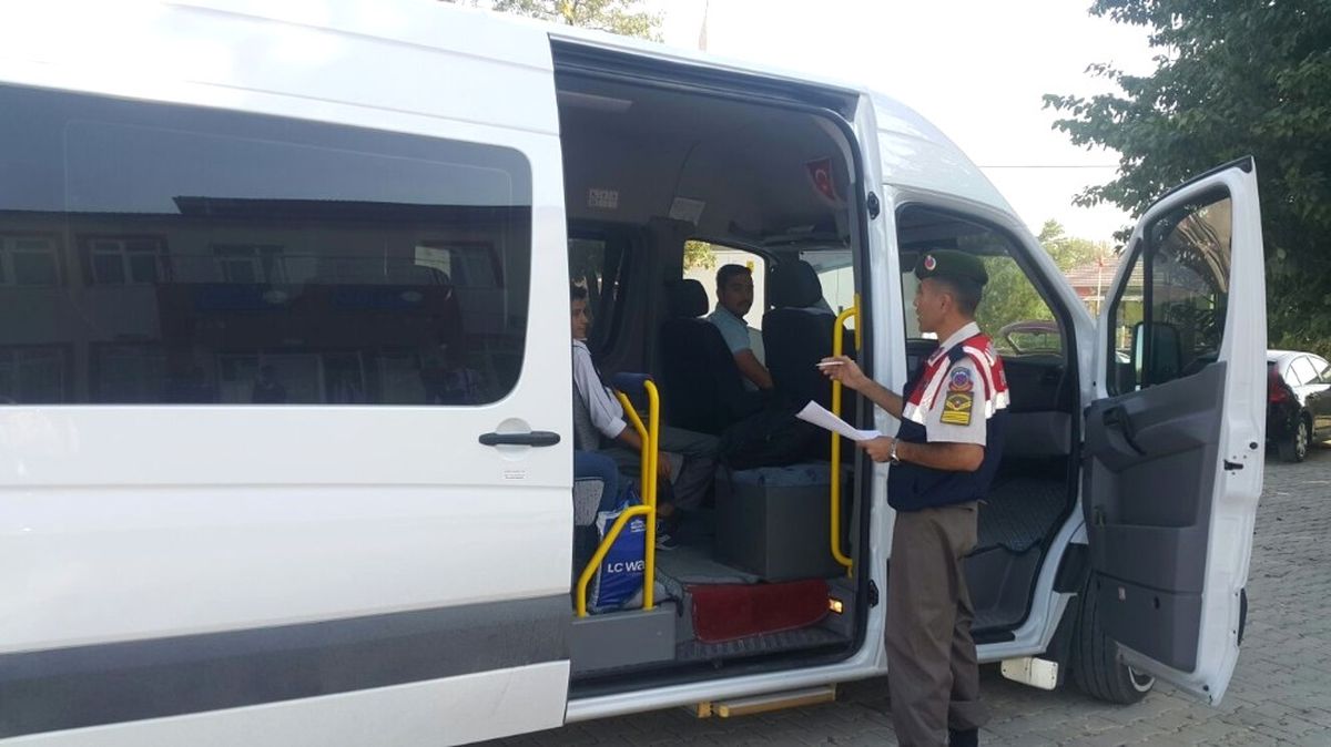 Elazığ\'da Servislere Sıkı Denetim
