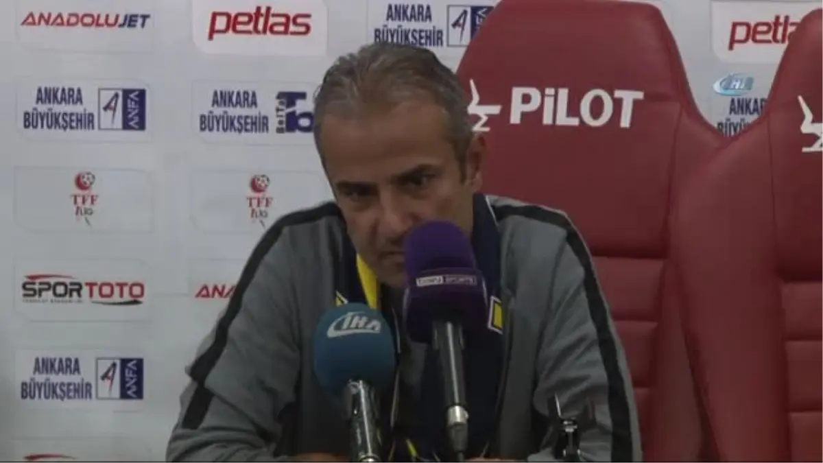 İsmail Kartal: "İlk Yarı Ankaragücü Gibi Yani \'Biz\' Gibi Oynayamadık"