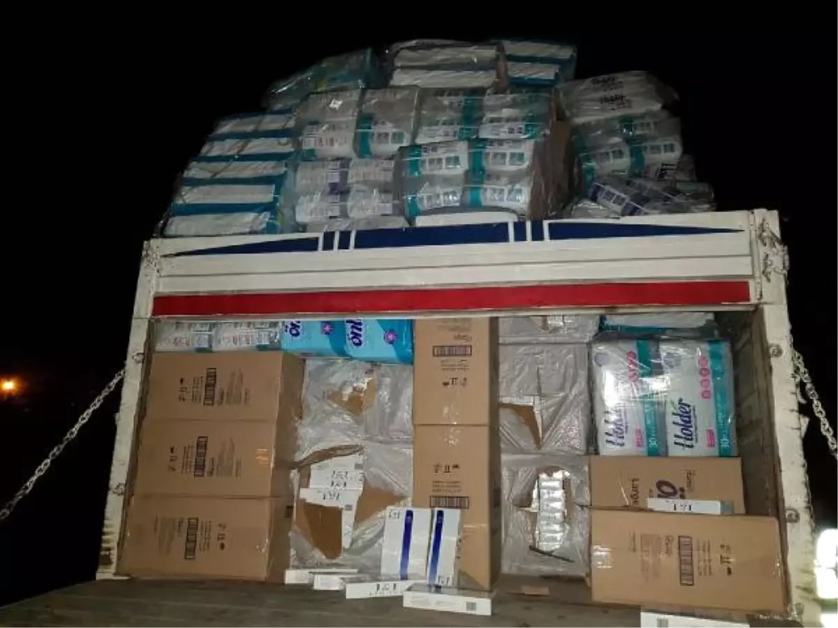 Kamyonda 26 Bin 600 Paket Kaçak Sigara Ele Geçti