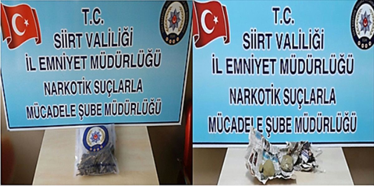 Siirt\'te Uyuşturucu Operasyonu