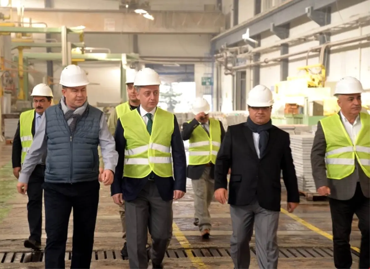 Vali Büyükakın\'dan Sanayi Kuruluşlarına Ziyaret