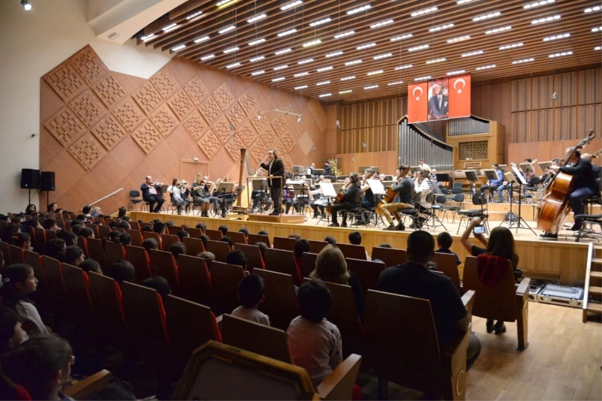 Altındağlı Çocuklar Cumhurbaşkanlığı Senfoni Orkestrası Dinledi