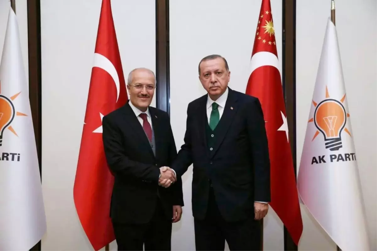 Başkan Kafaoğlu Cumhurbaşkanı Erdoğan ile Görüştü
