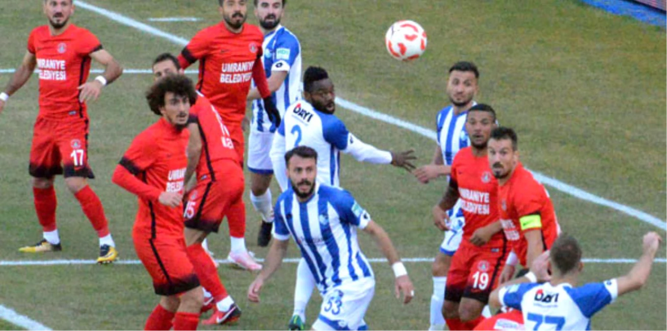 Büyükşehir Belediye Erzurumspor: 0 - Ümraniyespor: 0