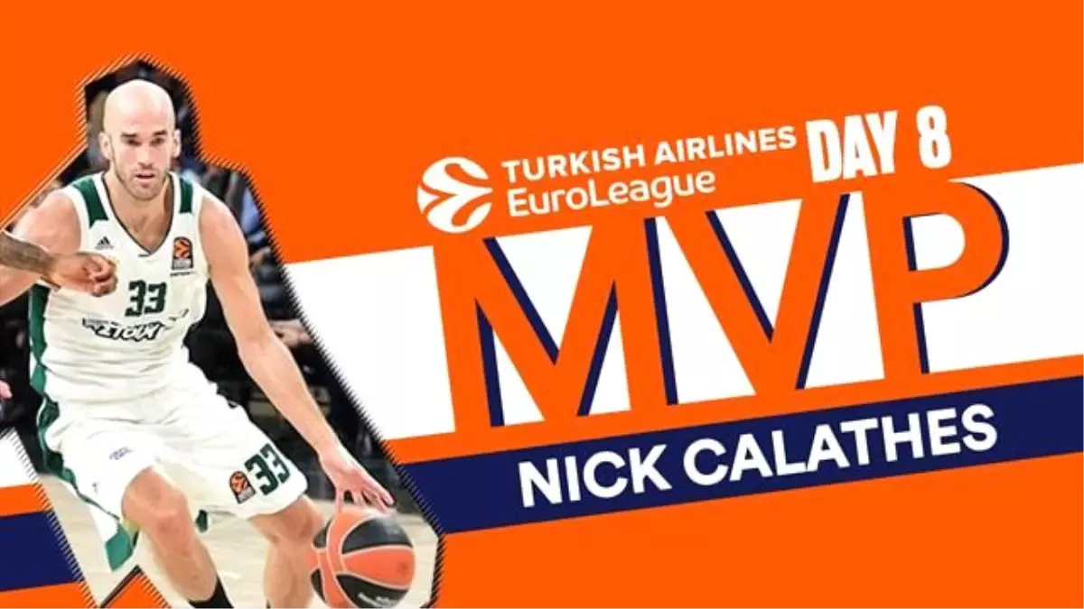 Euroleague\'de Haftanın Mvp\'si Calathes