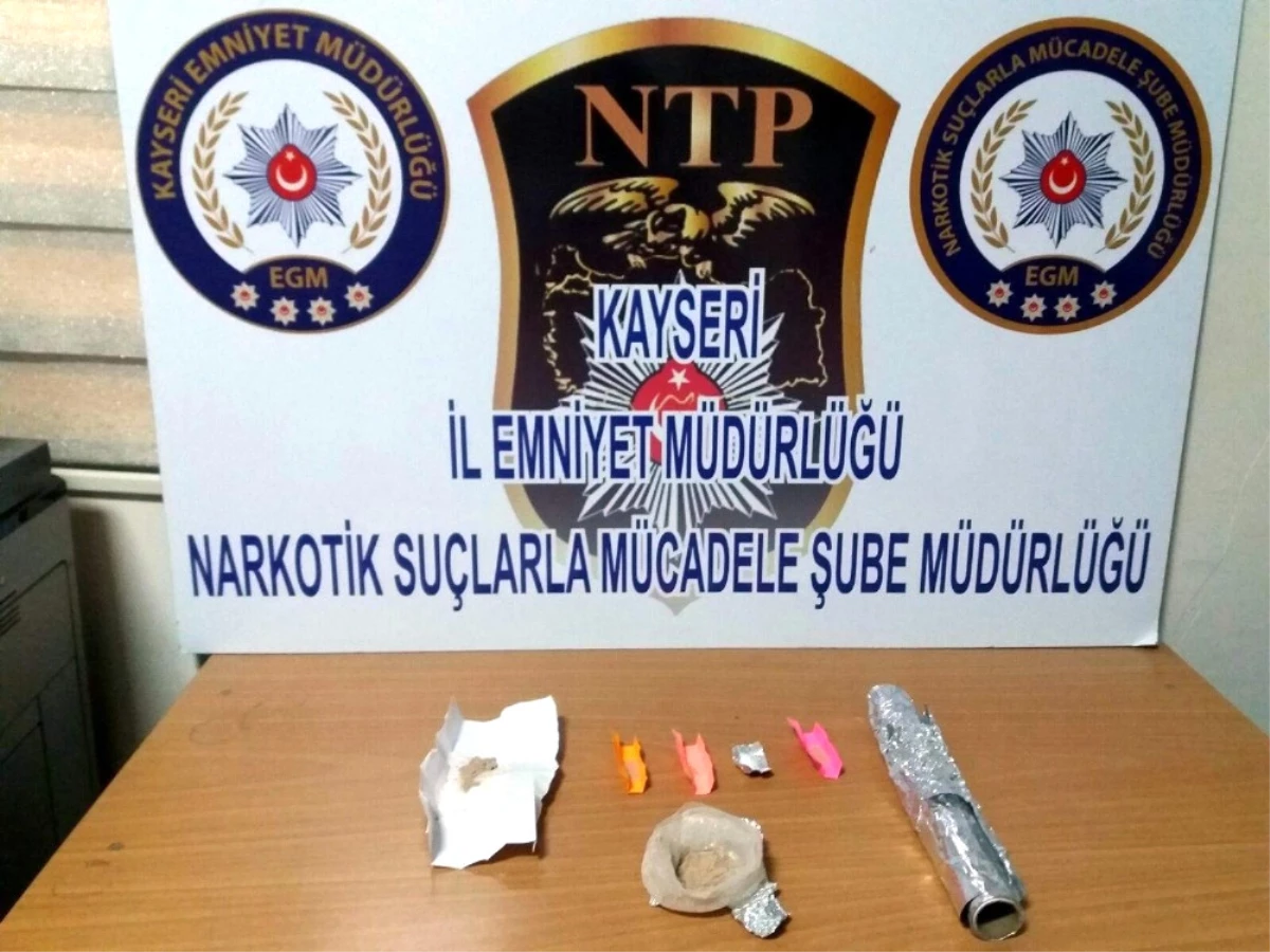 Kayseri\'de Uyuşturucu Operasyonu: 1 Gözaltı