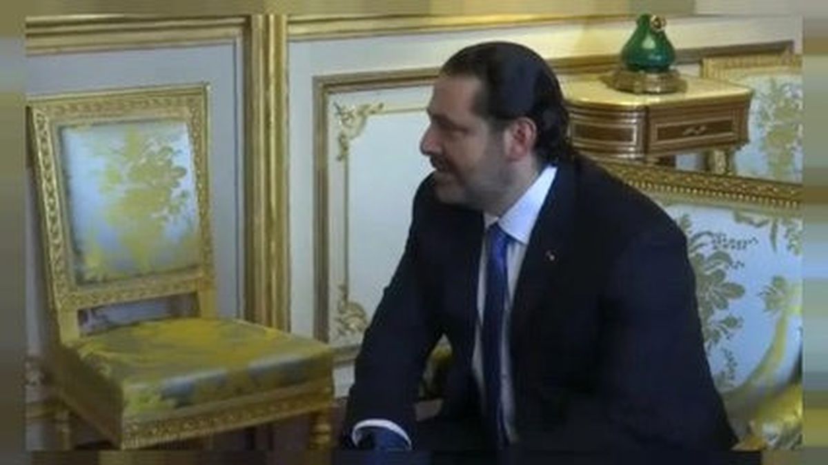 Saad Hariri Paris\'e Gelerek Macron ile Görüştü