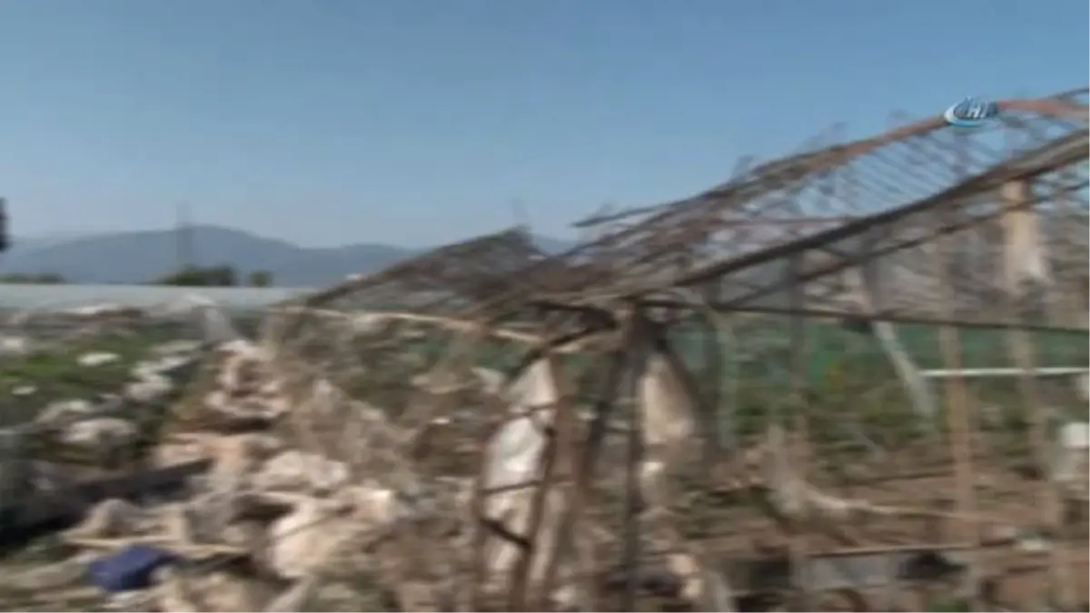 Seraları Zarar Gören Çiftçiler Dört Gözle Devletten Gelecek Maddi Yardımı Bekliyor