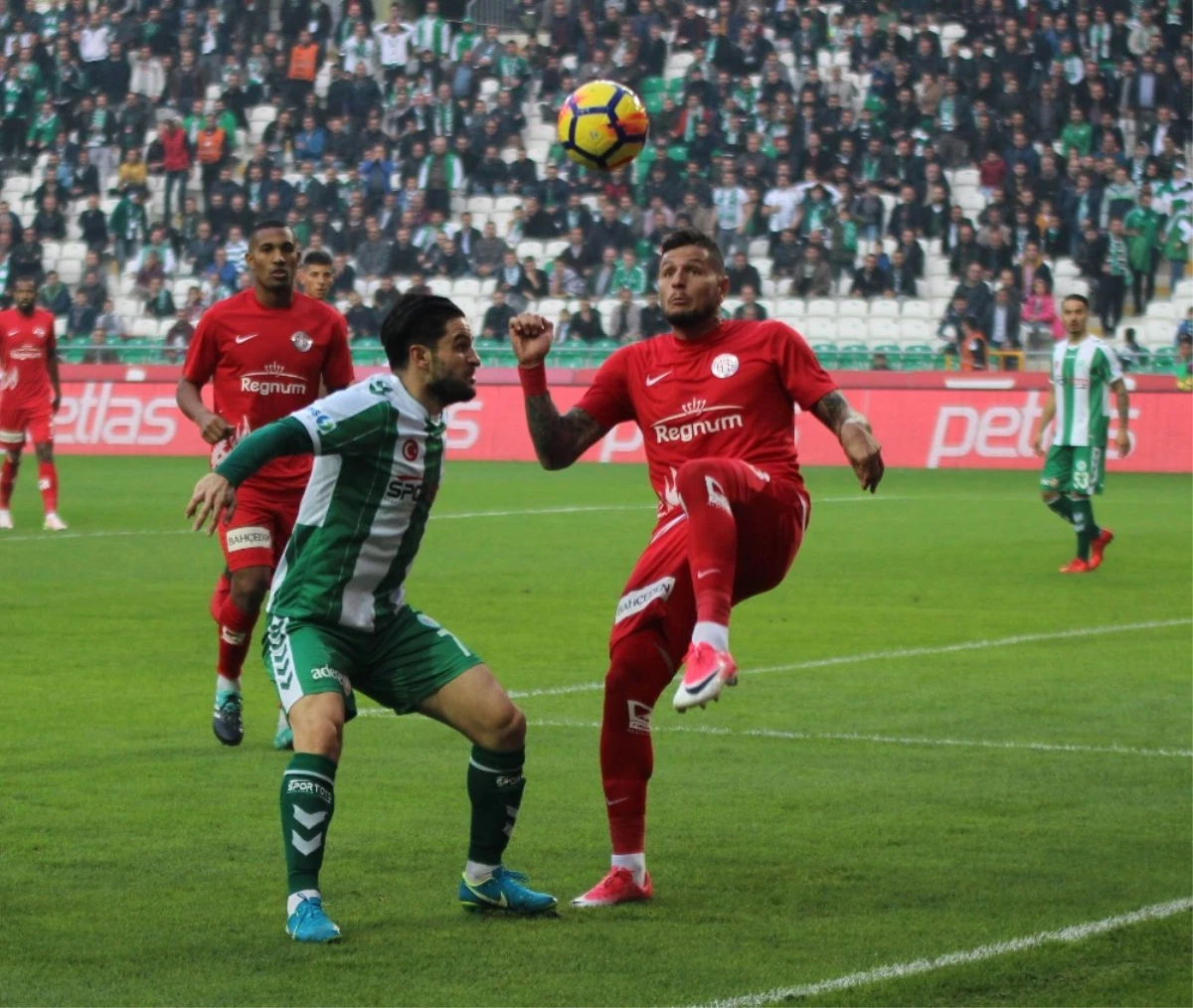Süper Lig: Atiker Konyaspor: 0 - Antalyaspor: 0 (İlk Yarı)