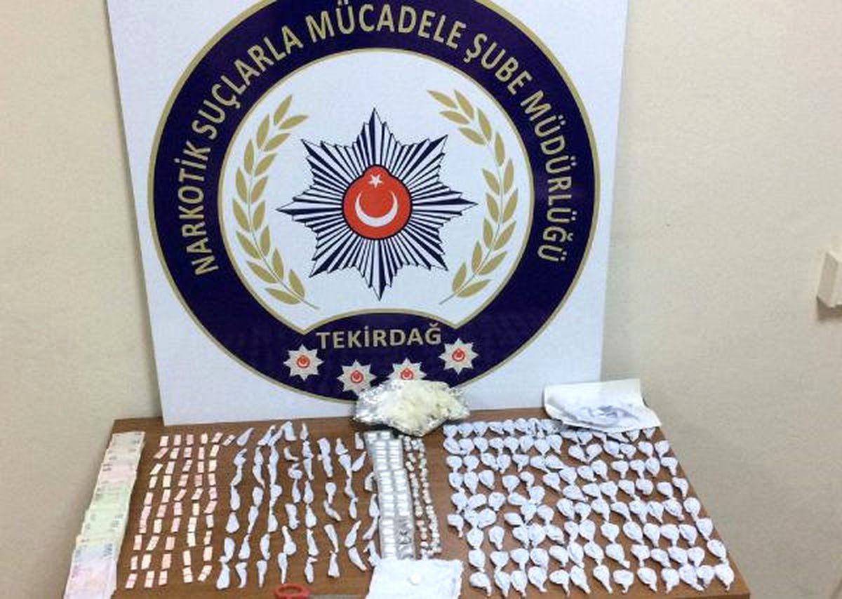 Tekirdağ\'da Uyuşturucu Ticaretine 9 Gözaltı