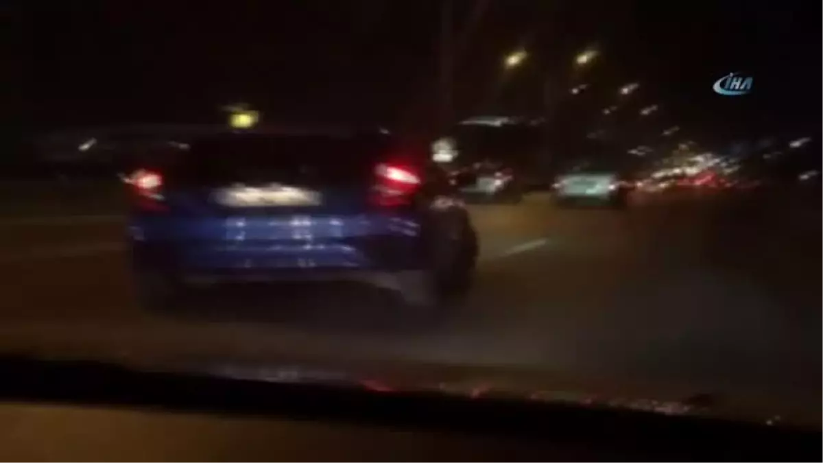 Trafik Magandası Kamerada