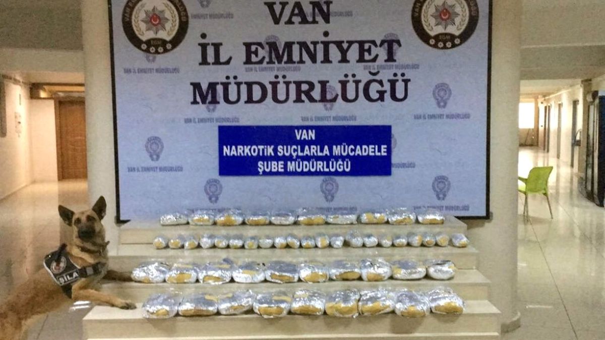 Van\'da 55 Kilo Eroin Ele Geçirildi