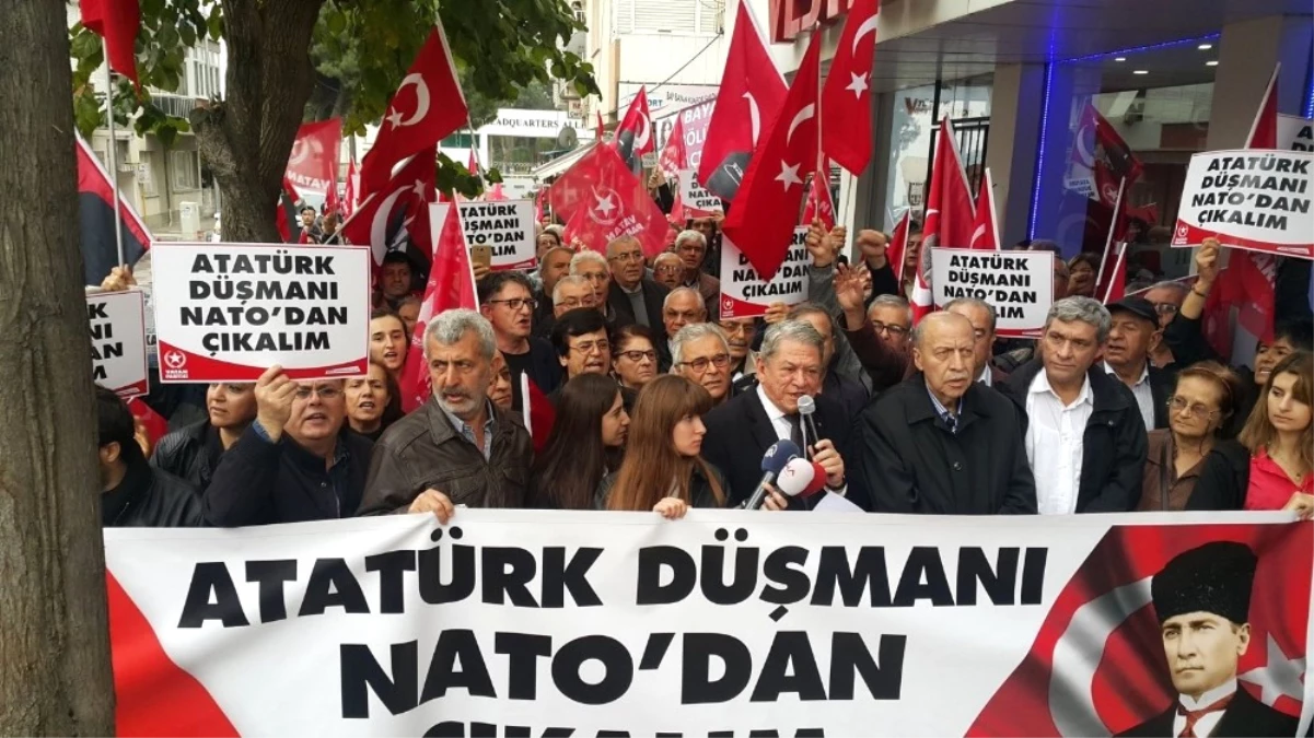 Vatan Partisinden NATO\'ya Protesto