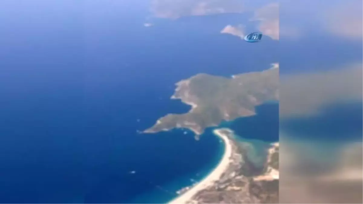 Babadağ\'dan Paraşütüyle Atlayan Genç Adam O Anları Böyle Görüntüledi