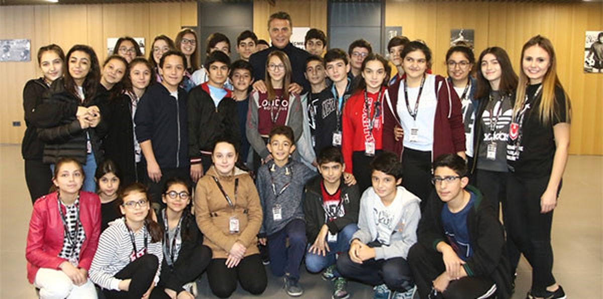 Fikret Orman, Vodafone Park\'ta Öğrencilerle Buluştu