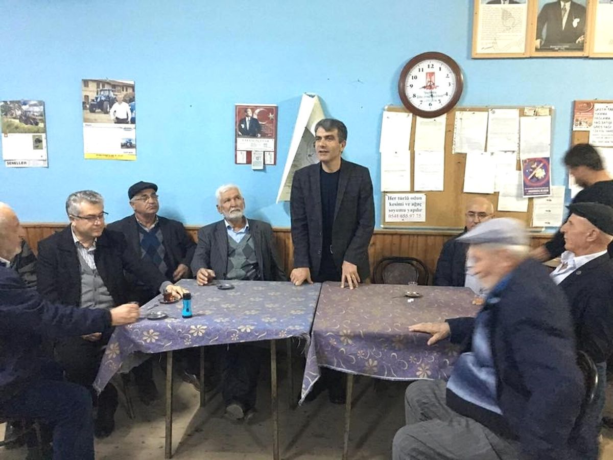 AK Parti Merkez İlçe Teşkilatı\'ndan Köy Ziyaretleri
