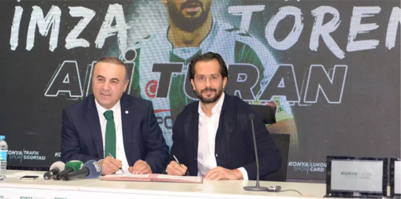 Ali Turan 2020\'ye Kadar Atiker Konyaspor\'da