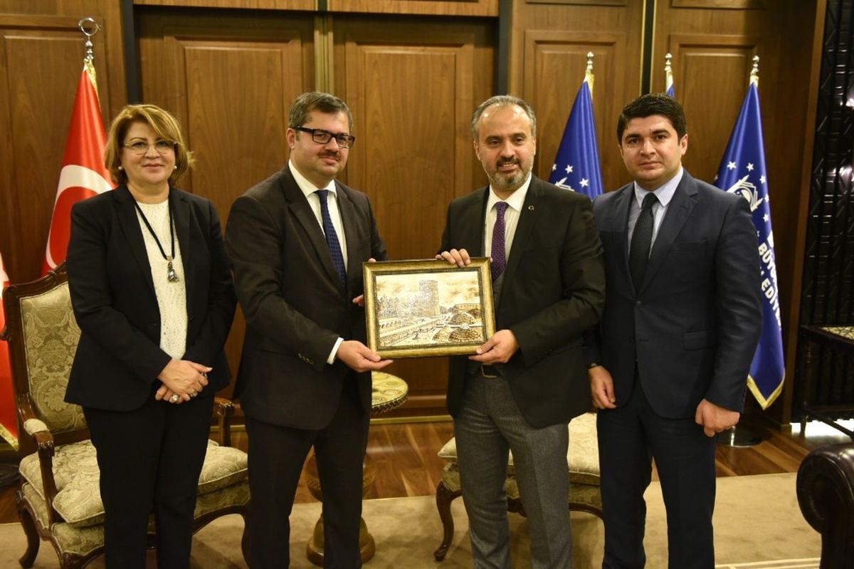 Azerbaycan ve Rusya Ticaret İçin Bursa\'da