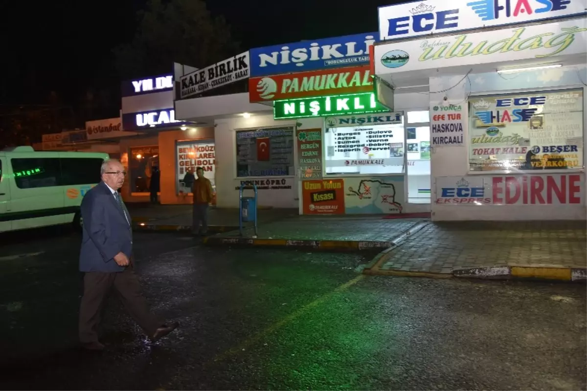 Başkan Albayrak Çorlu Otobüs Terminali Esnafı ile Bir Araya Geldi