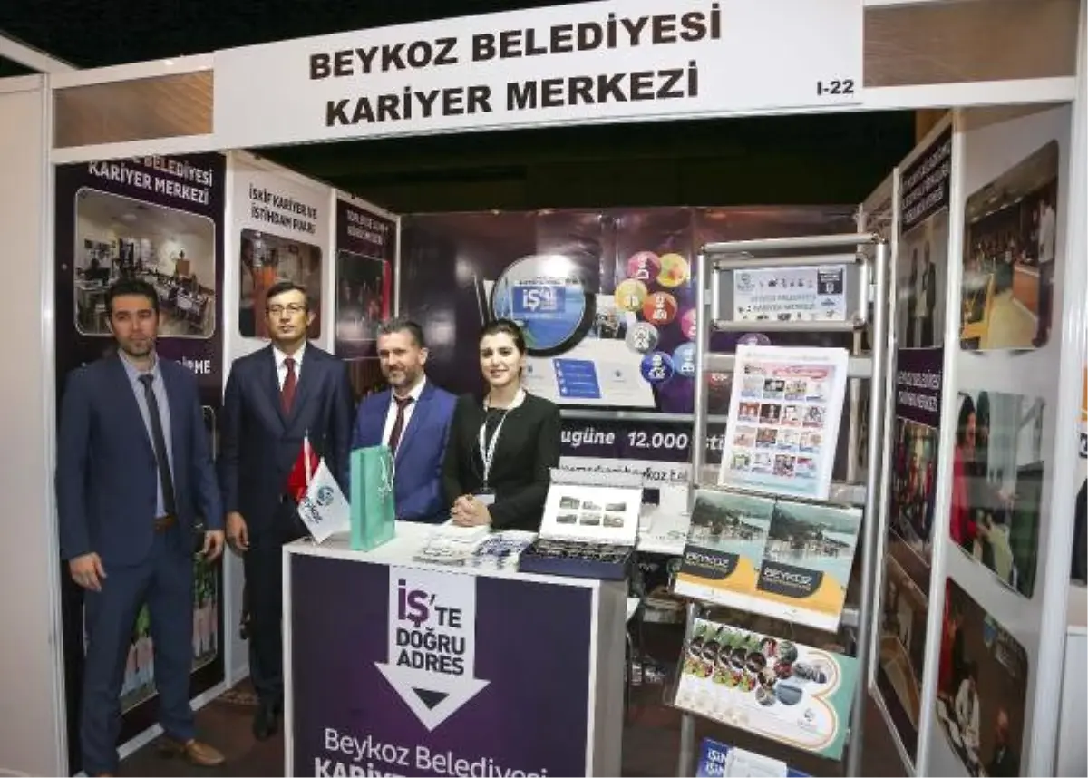 Beykoz Belediyesi Kariyer Merkezi İskif İstihdam Fuarı\'nda