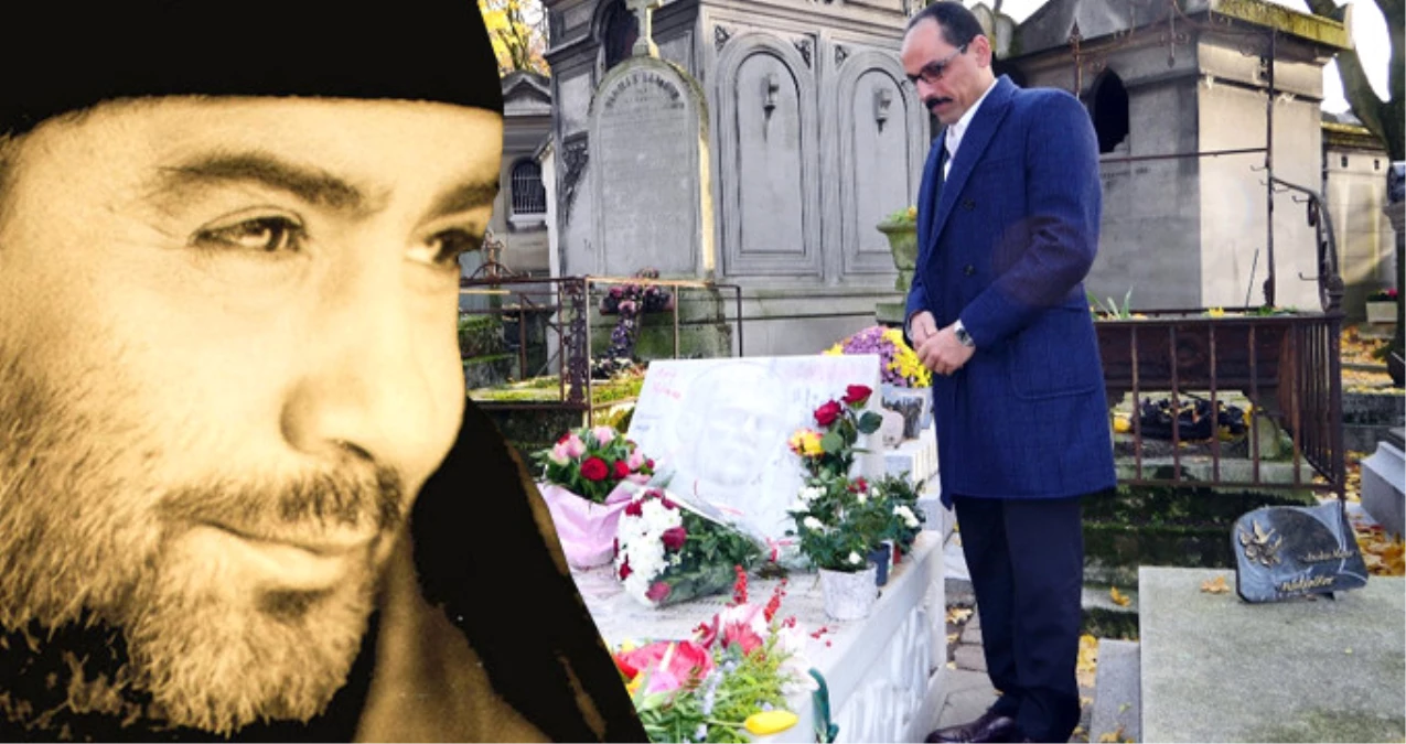 Cumhurbaşkanlığı Sözcüsü İbrahim Kalın, Ahmet Kaya\'nın Mezarını Ziyaret Etti