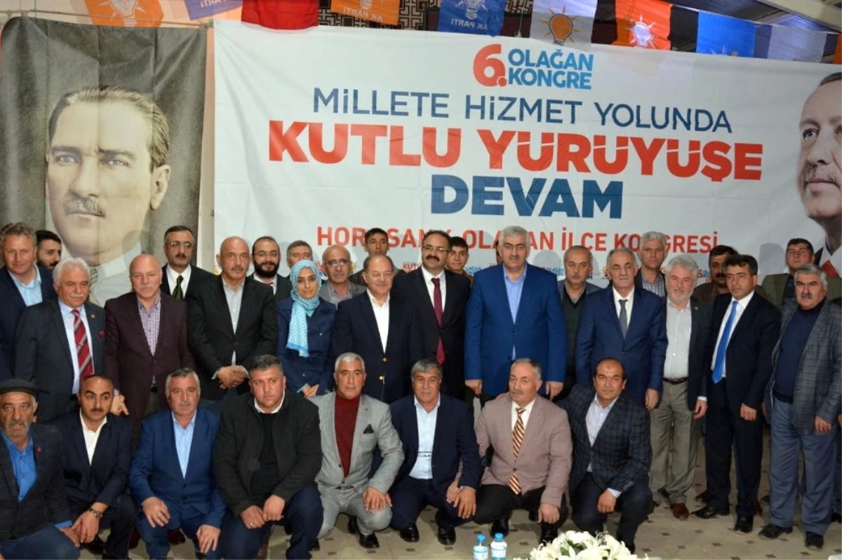 Erzurum AK Parti\'de 4 İlçenin 6. Olağan Kongresi Yapıldı