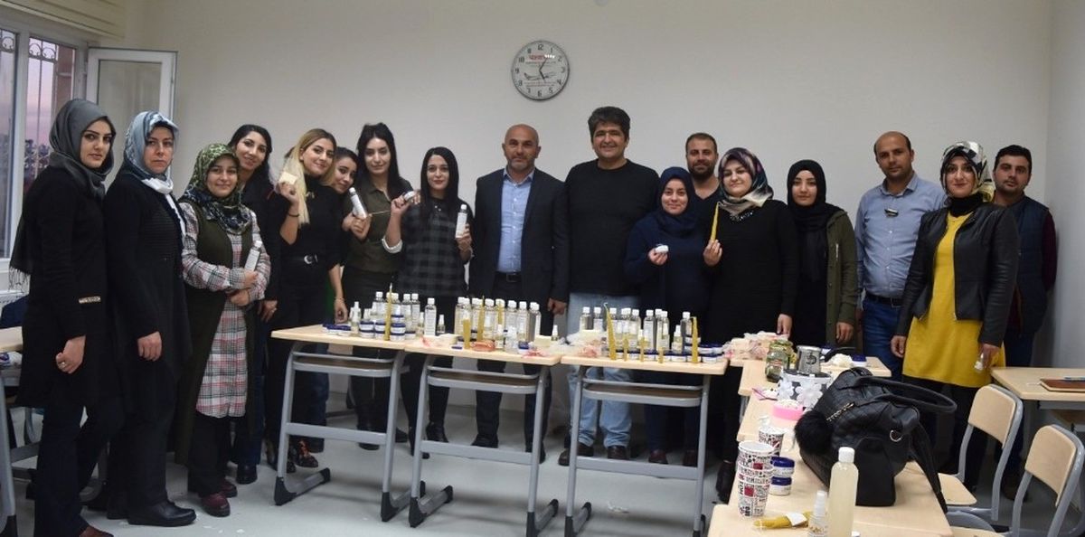 İpekyolu Belediyesinden \'Kozmetik Üretim ve Çevre Bilinci\' Eğitimi