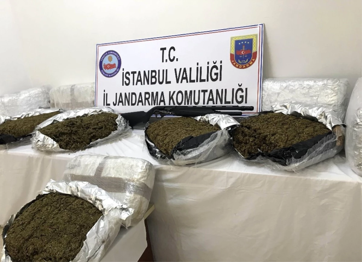 Jandarmadan Lüks Rezidansa Uyuşturucu Baskını