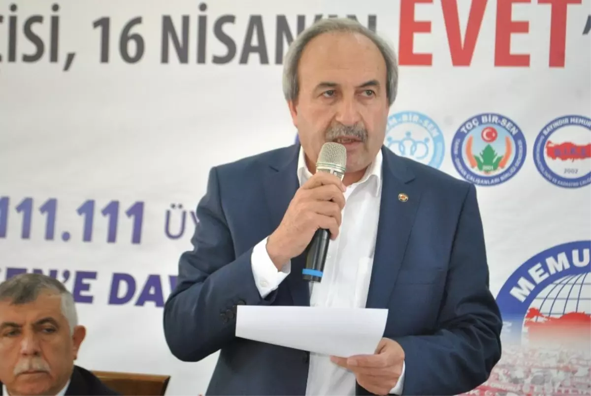 Eğitim Bir-Sen Kayseri Şube Başkanı Aydın Kalkan: "Eğitim Bir Sen\'den Memurlara Güzel Haberler Var"