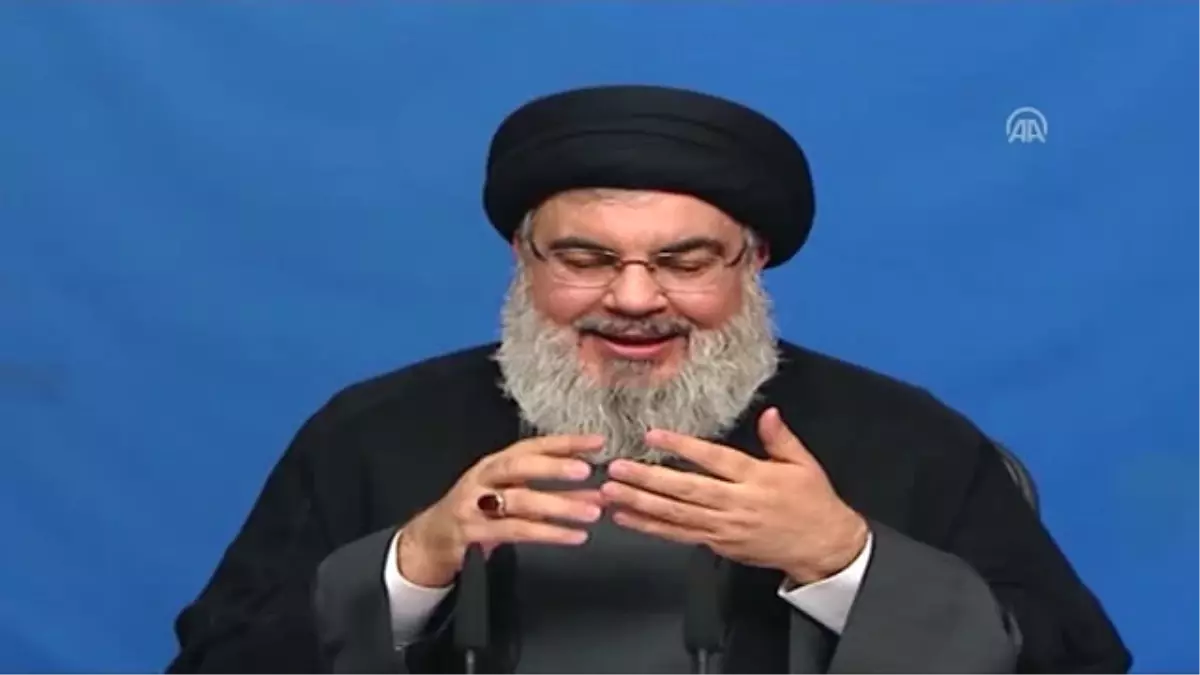 Hizbullah Genel Sekreteri Nasrallah\'tan Açıklama - Beyrut