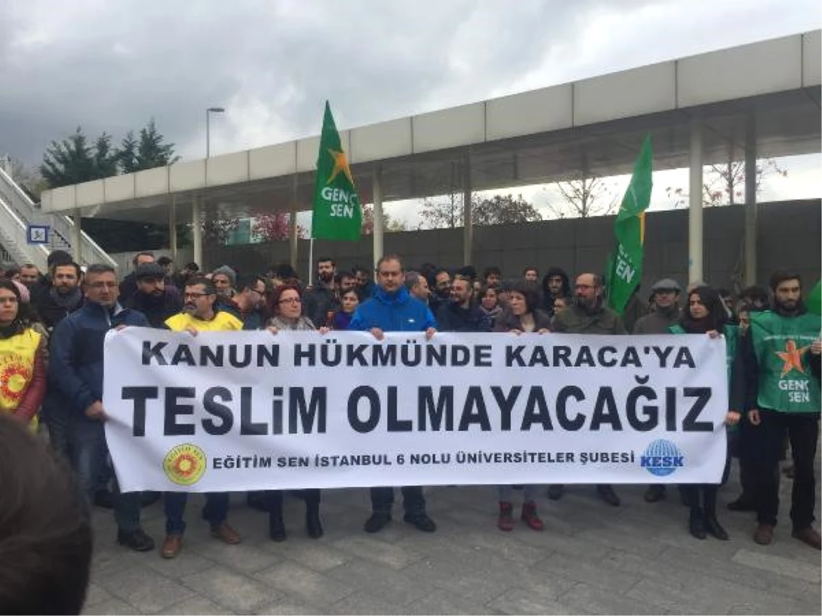 İTÜ\'de İhraç Edilen Akademisyenler İçin Eylem