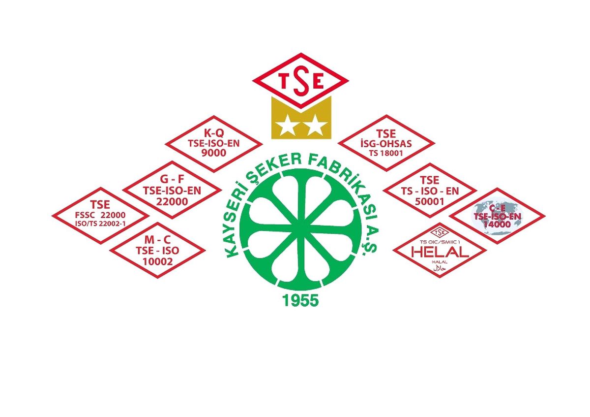 Kayseri Şeker, Gıda Sektöründe Çift Yıldız Belgesine Sahip Tek Kurum Oldu