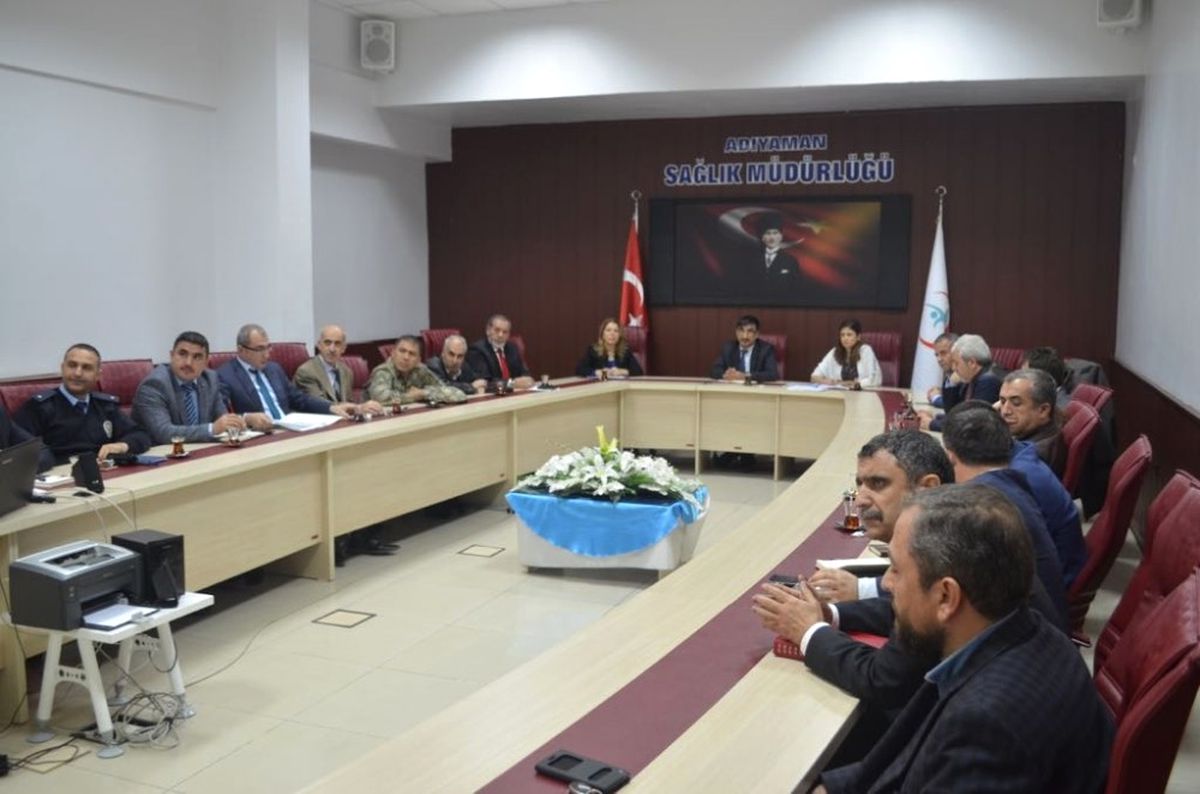 Kronik Hastalıkları Önleme İl Kurulu Tarafından Toplantı Düzenlendi