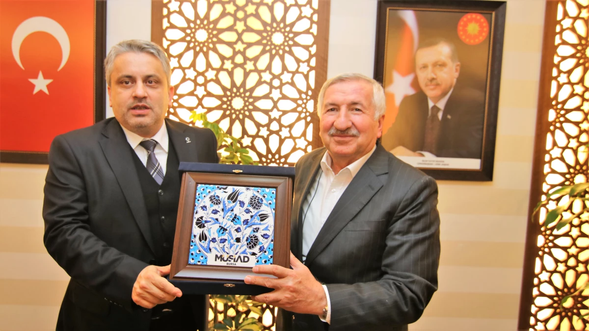 Müsiad Bursa\'dan İl Başkanı Salman\'a Ziyaret…