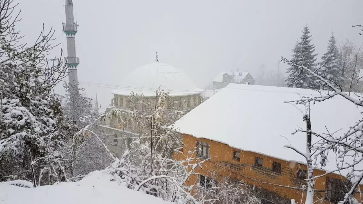 Sakarya Dikmen Yaylasında Kar Kalınlığı 25 Santimetreye Ulaştı