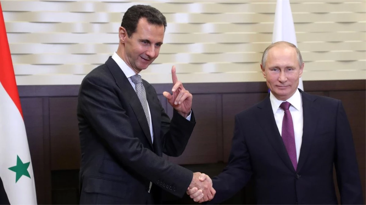 Suriye Devlet Başkanı Beşar Esad, Rusya\'ya Gitti ve Devlet Başkanı Vladimir Putin ile Görüştü