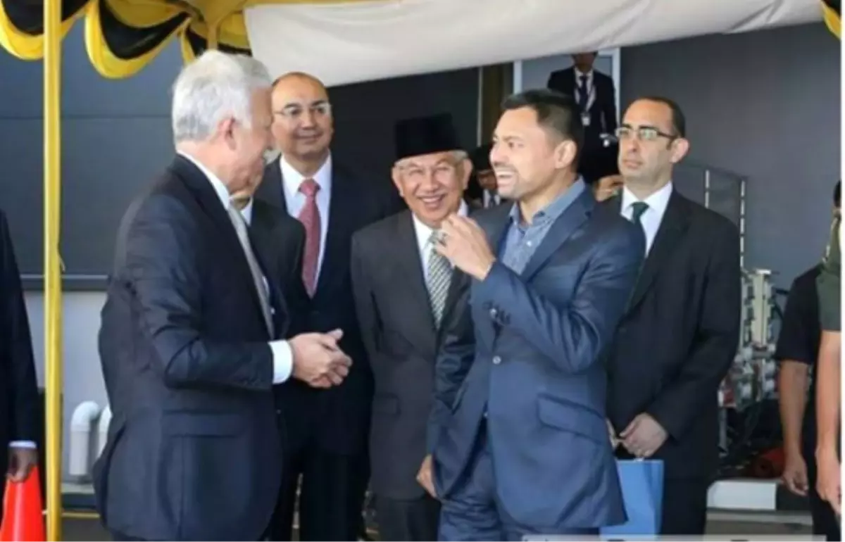 Ülker, Sultan\'la Brunei\'deki Fabrikayı Açtı