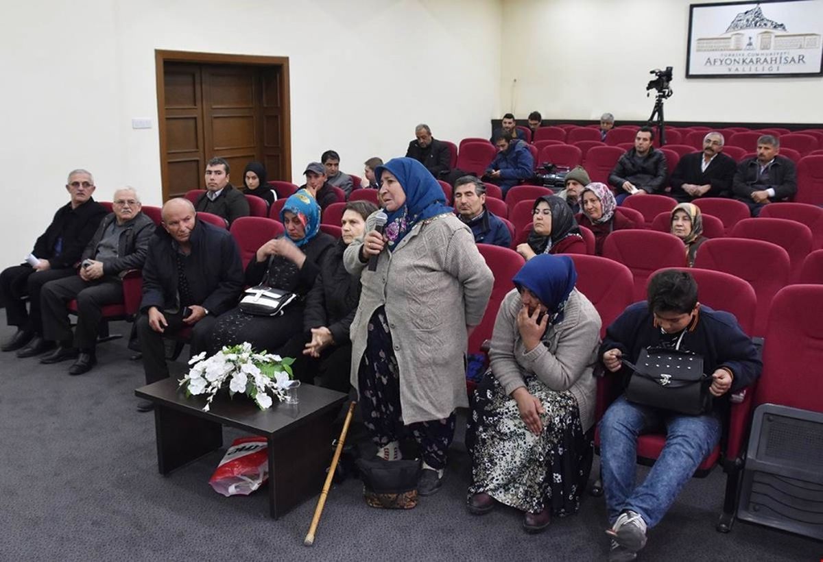 Afyonkarahisar\'da Halk Günü Toplantısı Yapıldı