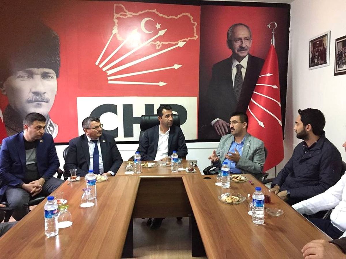 AK Parti ve CHP İl Başkanları Akkaya Barajı Sorununu Konuştu