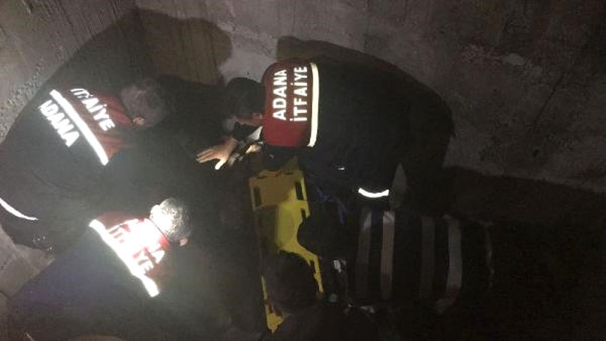 Asansör Boşluğuna Düşen Bekçi, Yaralandı