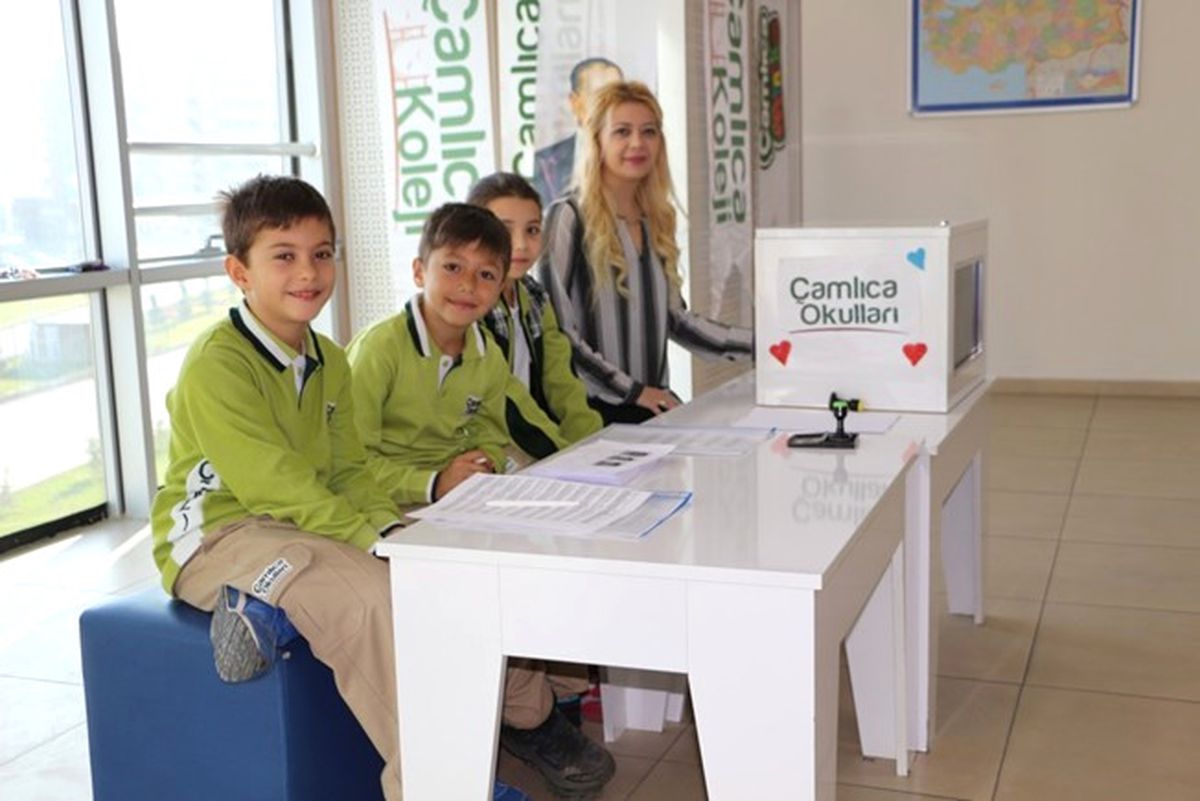 Çamlıca Okullarında Seçim Heyecanı