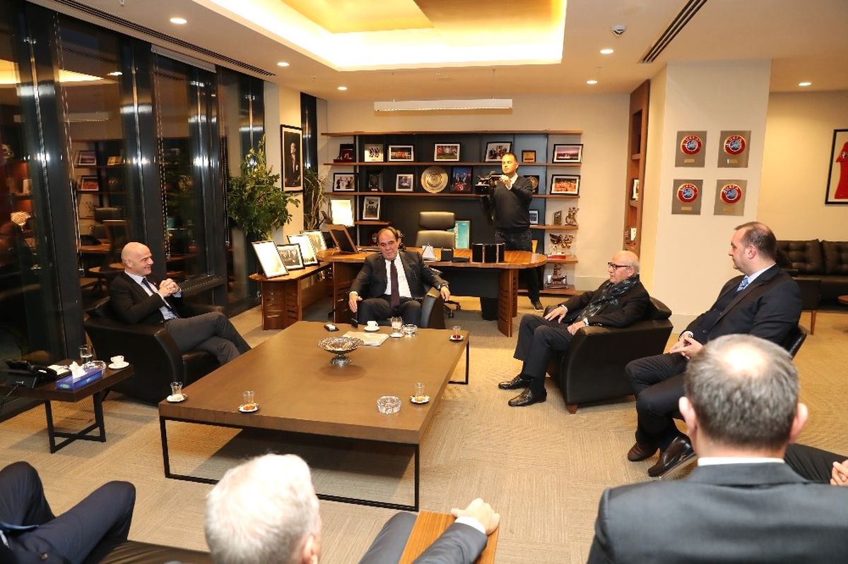 FIFA Başkanı Infantino\'dan Tff\'ye Ziyaret